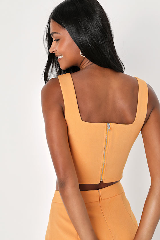 Divinely Sunny Light Yellow Sleeveless Two-Piece Romper