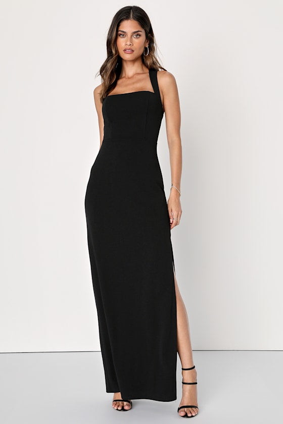 Glamorous Dedication Light Pink Sleeveless Column Maxi Dress
