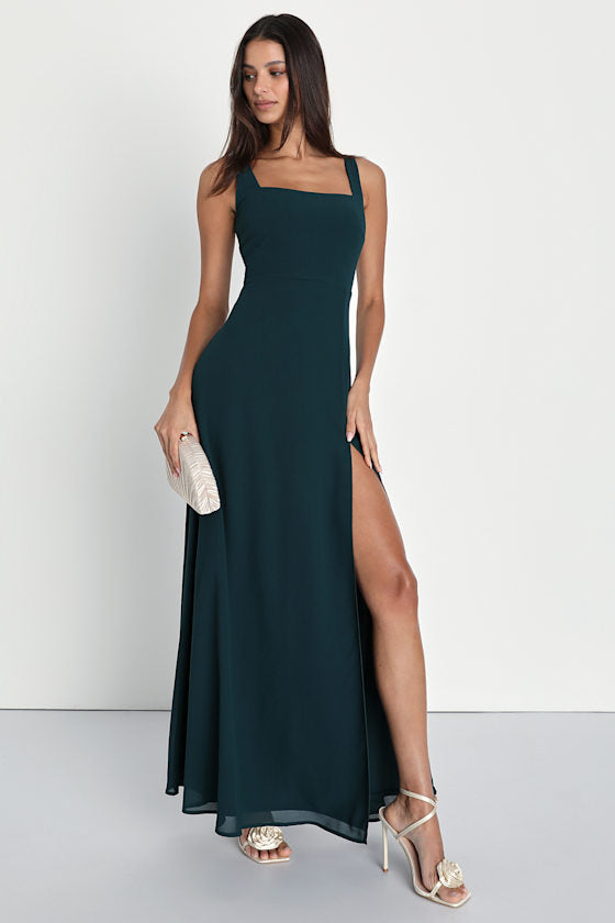 Remarkable Arrival Sage Brush Sleeveless Maxi Dress