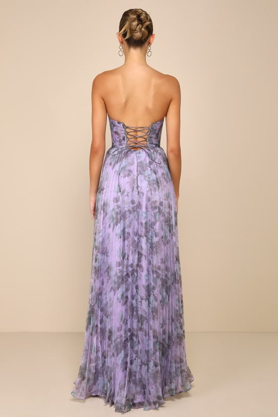 Most Beautiful Day Sage Multi Floral Print Organza Maxi Dress