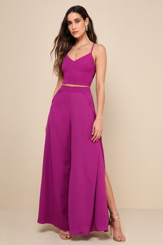 Out Tonight Sage Green Two-Piece Jumpsuit