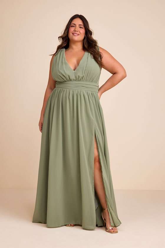 Heavenly Hues Pale Yellow Maxi Dress