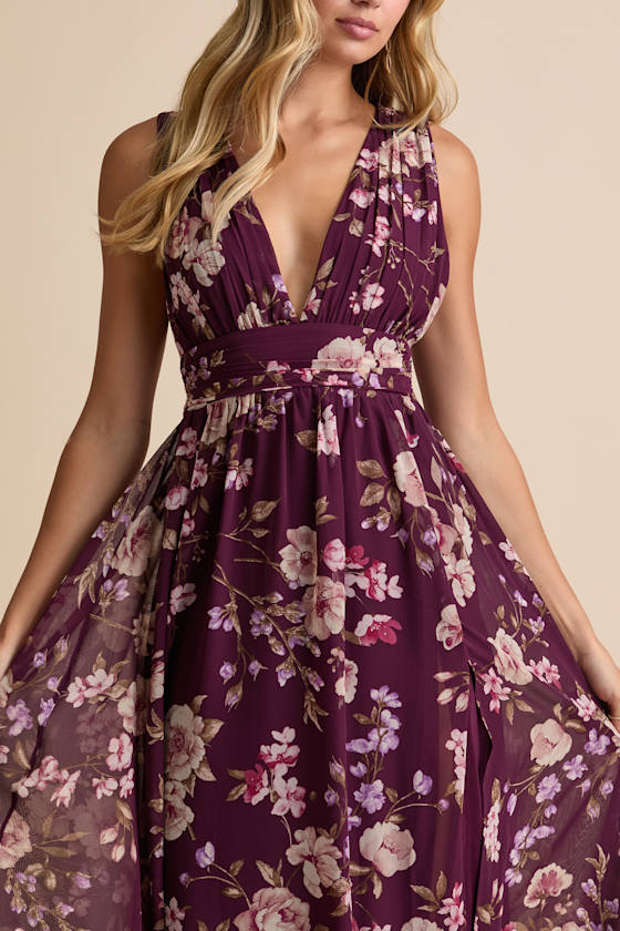 Heavenly Hues Lavender Maxi Dress