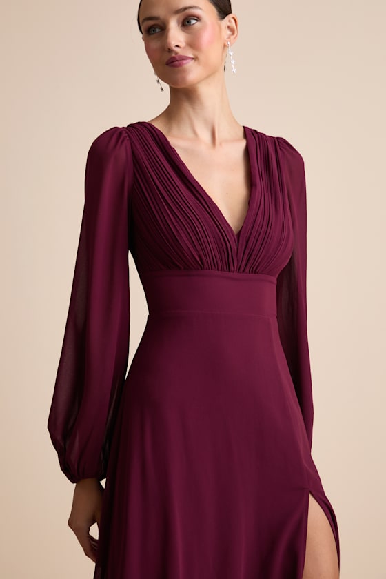 Marvelous Affair Black Pleated Lace-Up Maxi Dress