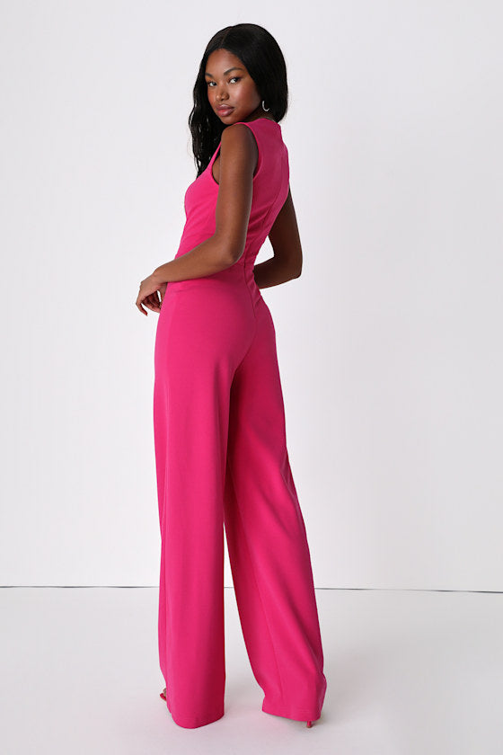 Enticing Endeavors White Jumpsuit