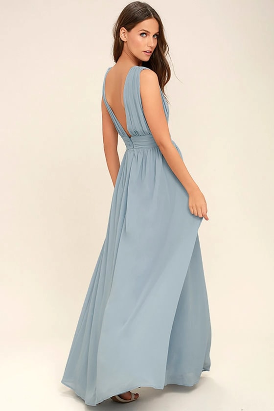 Heavenly Hues Lavender Maxi Dress