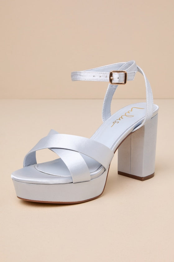 Selah Light Nude Suede Ankle Strap Heels