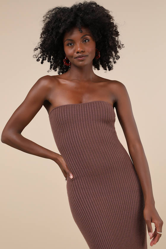 Autumn Aura Olive Green Ribbed Two-Piece Sweater Dress