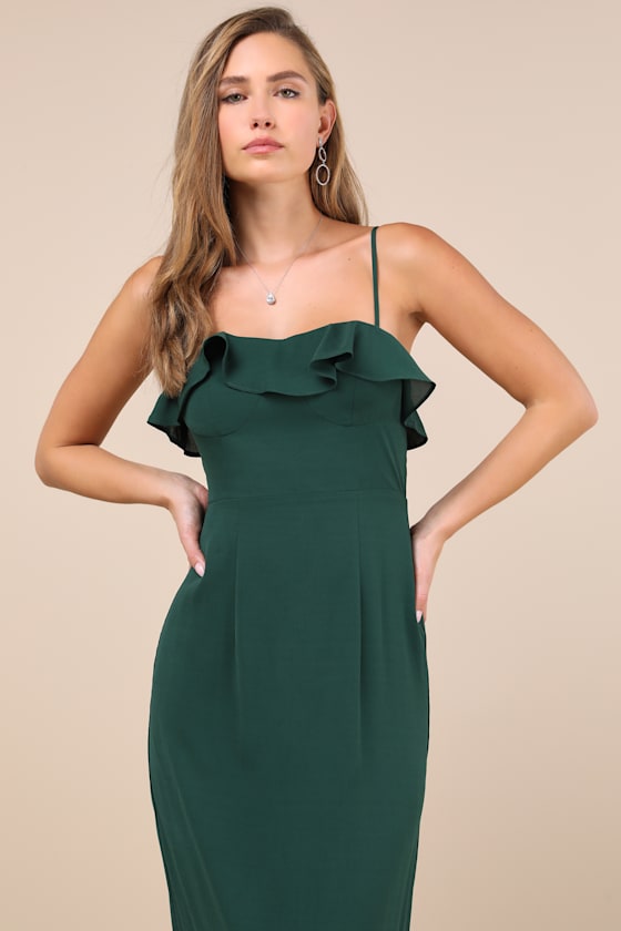 Lively Evenings Lavender Sleeveless Tiered Maxi Dress