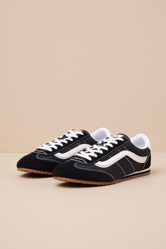 Super Lowpro Racing Red Suede Leather Sneakers