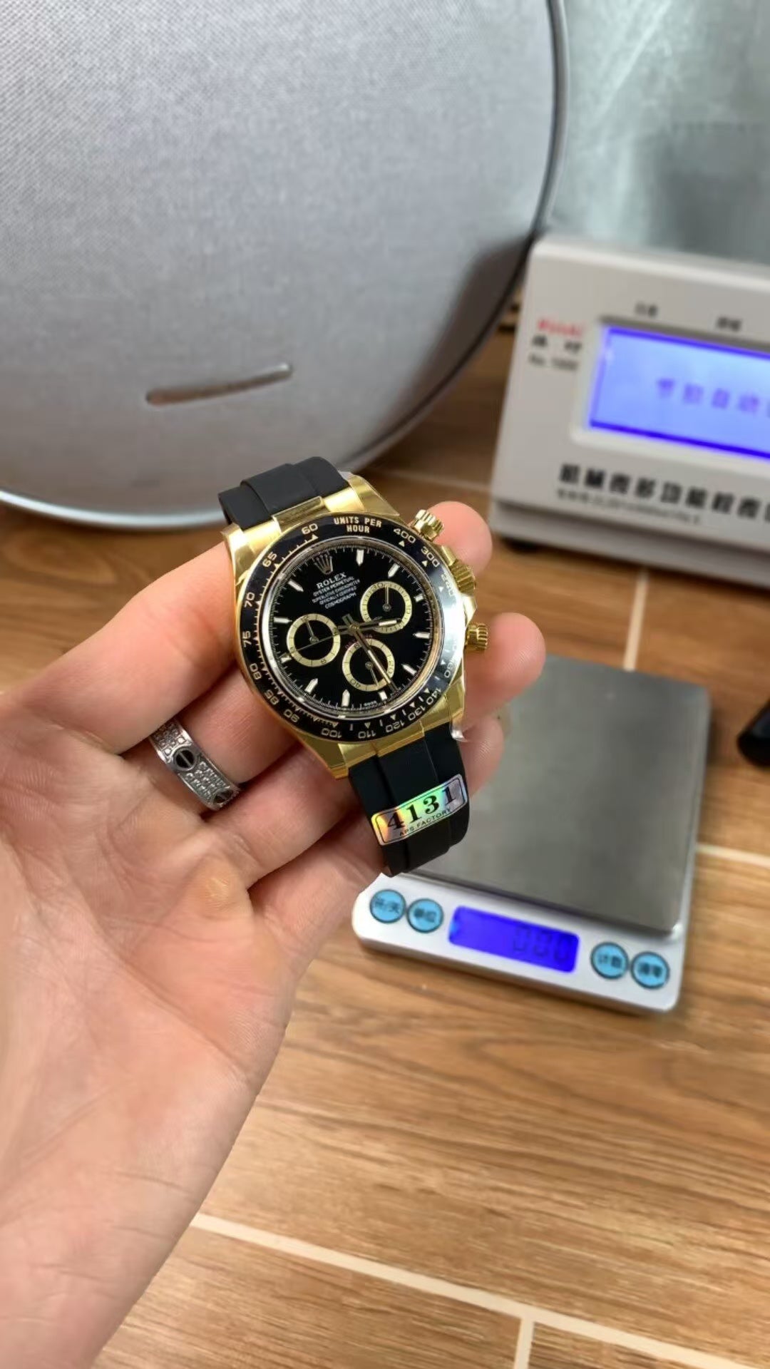 Black and Gold Daytona (Caliber 4131); Day-Date 228348 (Mother-of-Pearl Dial)