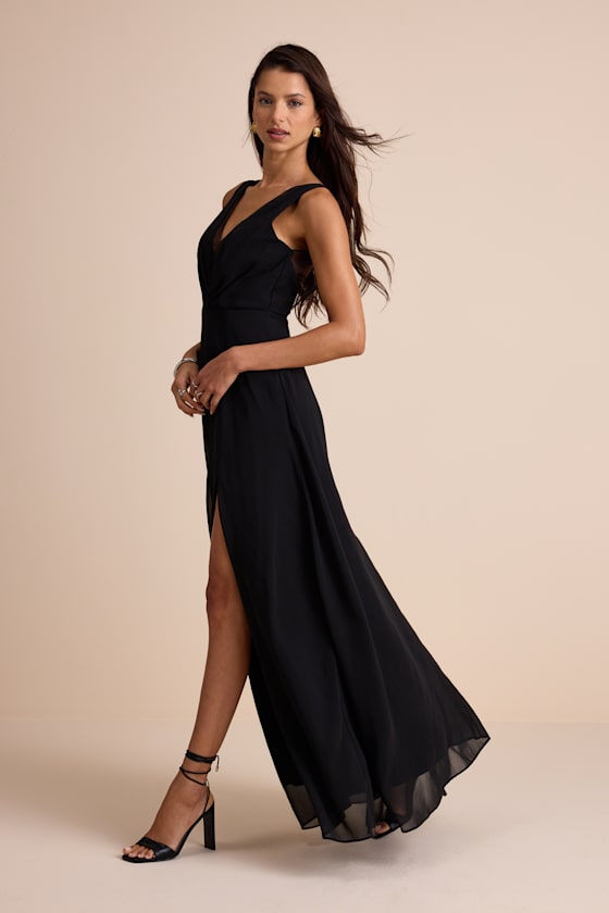 Simply Immaculate Dark Purple Backless Maxi Dress