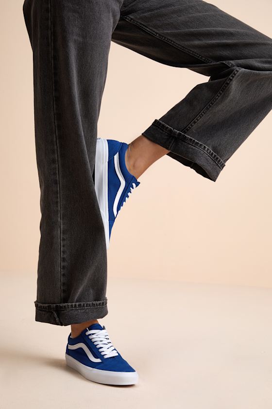 Old Skool Pure Grey Lace-Up Sneakers
