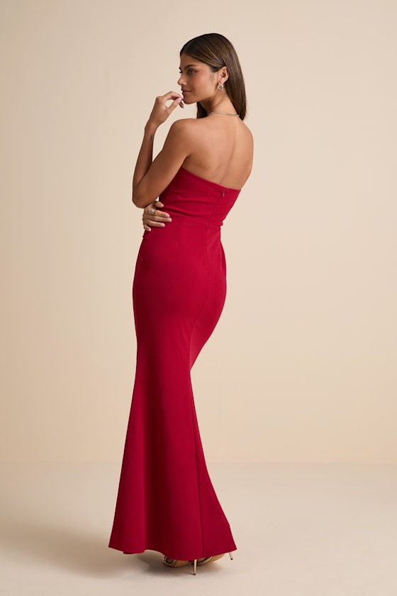 Elegant Finesse Light Blue Pleated Cutout Maxi Dress