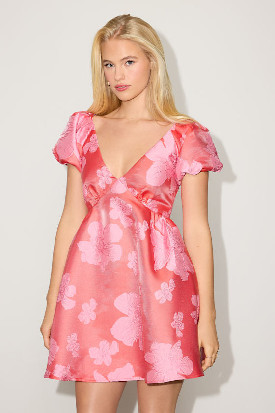 LL2508145: RED/PINK FLORAL