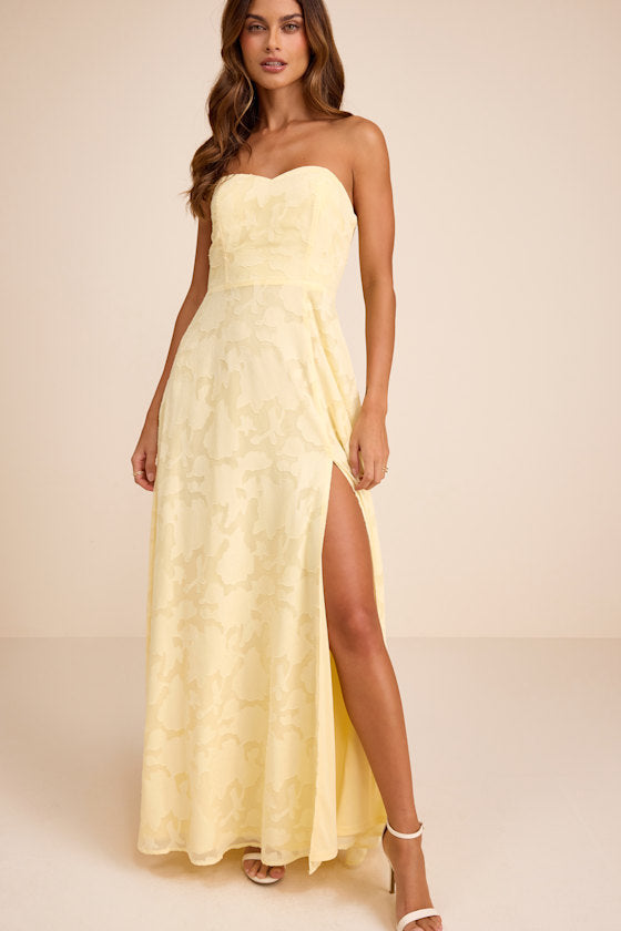 Garden of Romance Rusty Rose Burnout Maxi Dress #Color_Light Yellow
