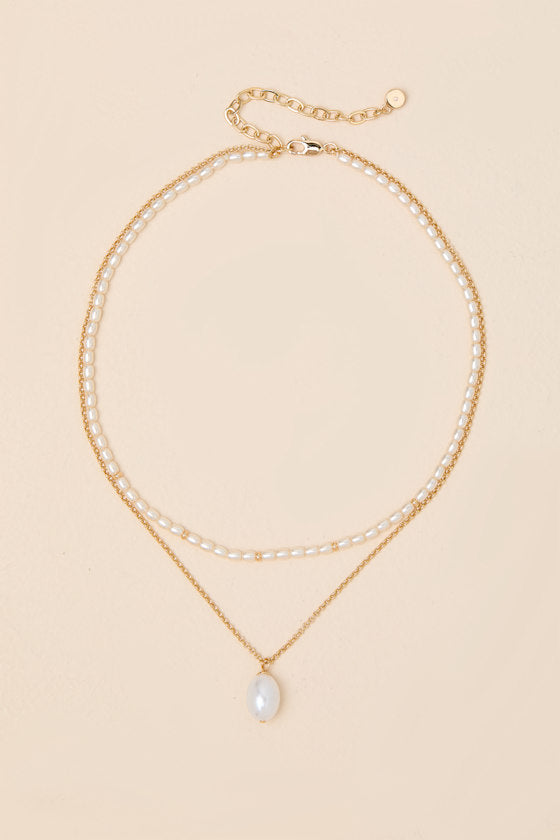 Pacific Pearl 14KT Gold Layered Necklace