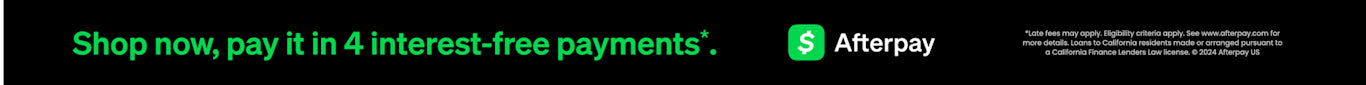 Afterpay payment banner