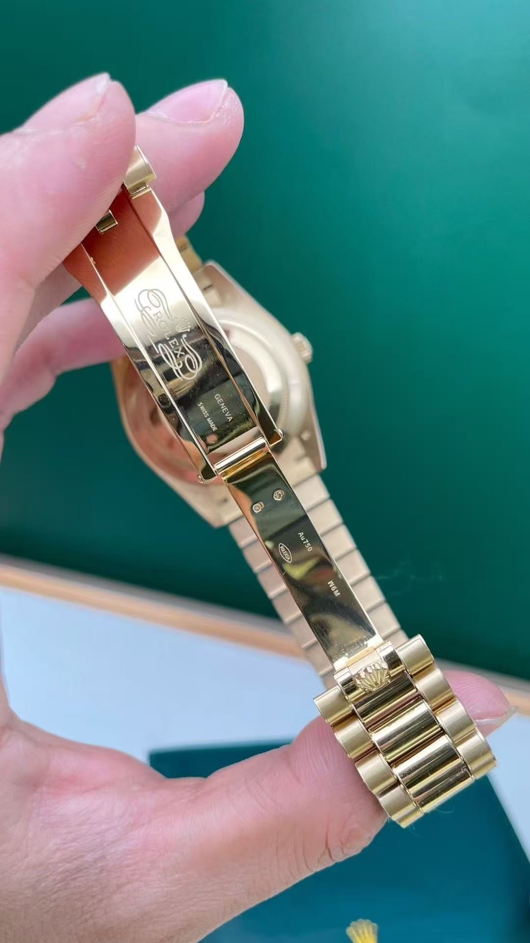 Black and Gold Daytona (Caliber 4131); Day-Date 228348 (Mother-of-Pearl Dial)