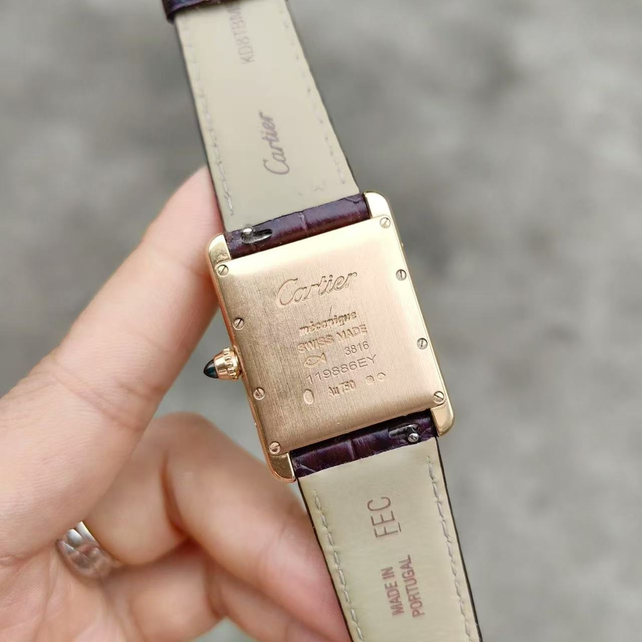Cartier rose gold